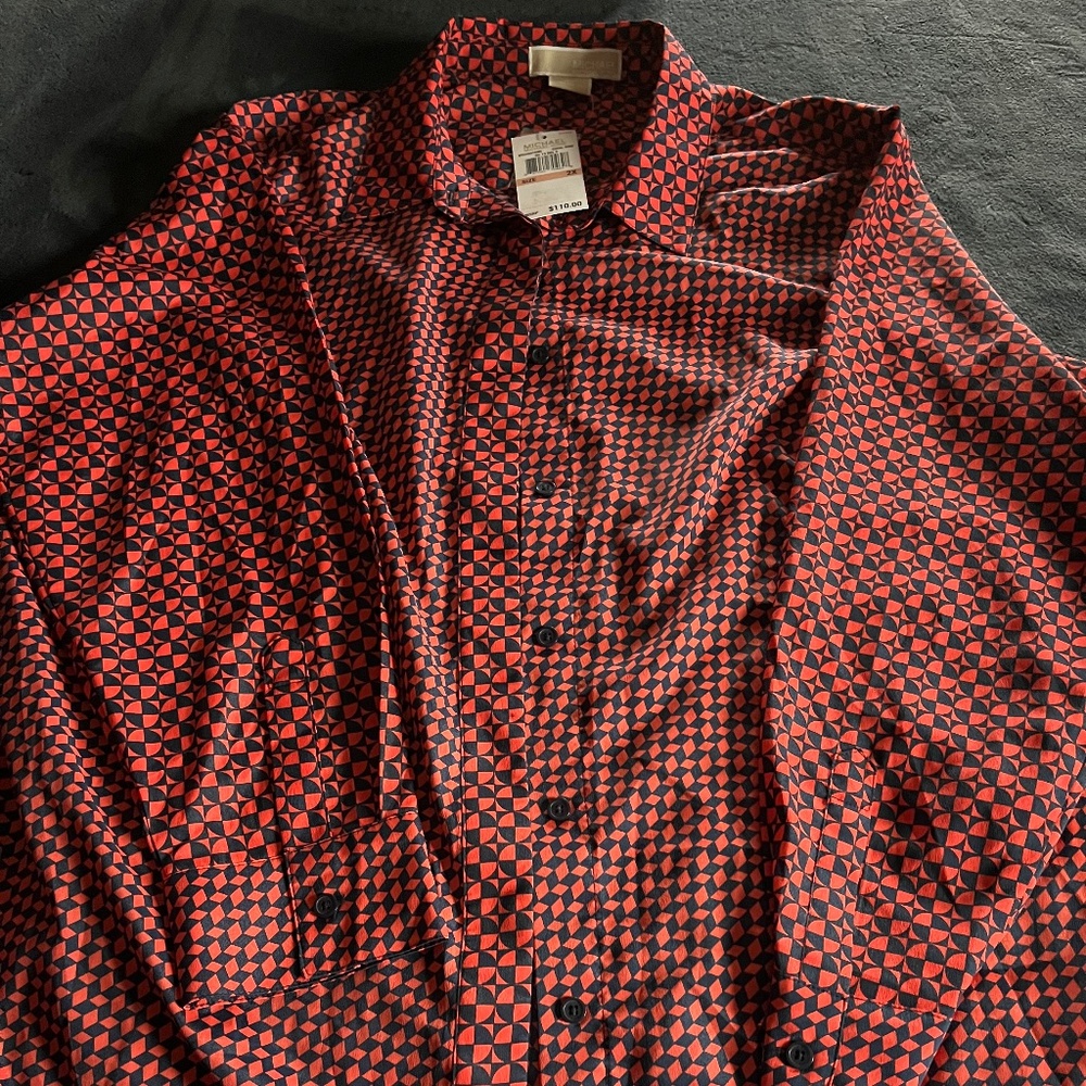 NWOT LV, Chanel and Michael Kors button down shirts